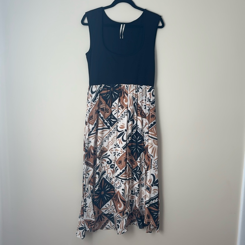Anthropologie midi dress.